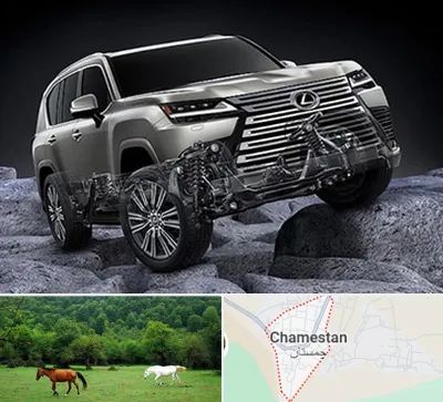 لوازم یدکی لکسوس در چمستان