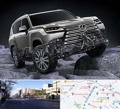 لوازم یدکی لکسوس در خیابان ملاصدرا شیراز 