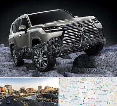 لوازم یدکی لکسوس در منطقه 7 تهران 