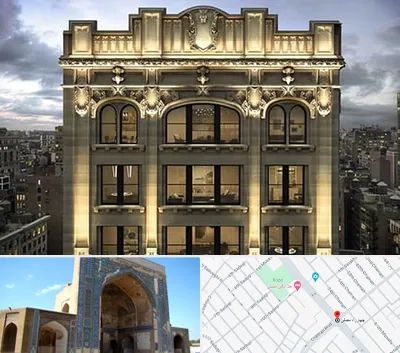 سنگ کاری در مصلی مشهد 