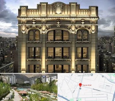 سنگ کاری در بلوار تعاون