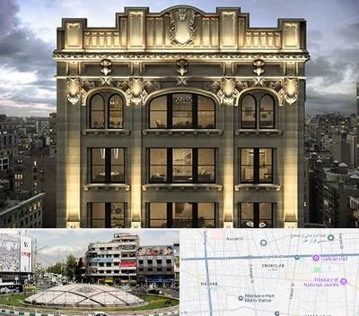 سنگ کاری در مرکز تهران