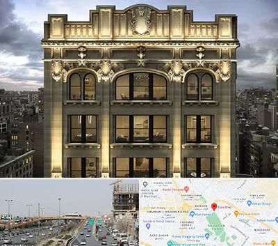 سنگ کاری در بلوار توس مشهد 