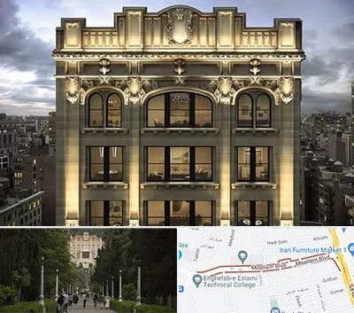 سنگ کاری در بلوار معلم رشت 