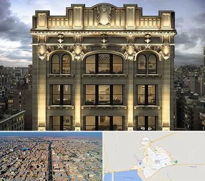 سنگ کاری در بندر ماهشهر