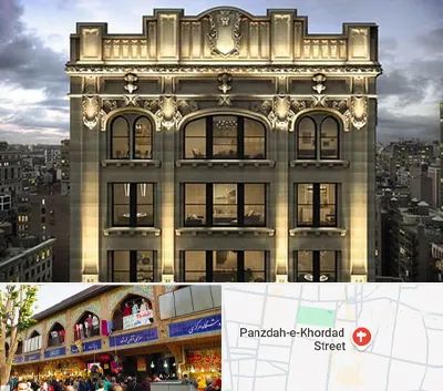 سنگ کاری در 15 خرداد