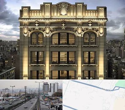 سنگ کاری در بلوار ارتش