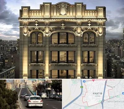 سنگ کاری در خطیب تبریز 