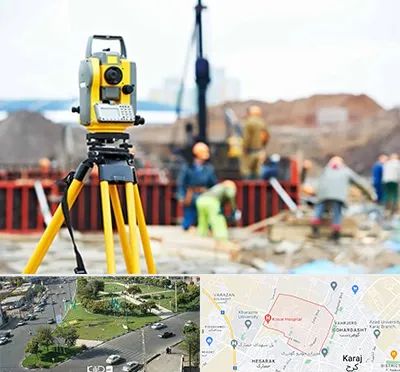 نقشه برداری در شاهین ویلا کرج 