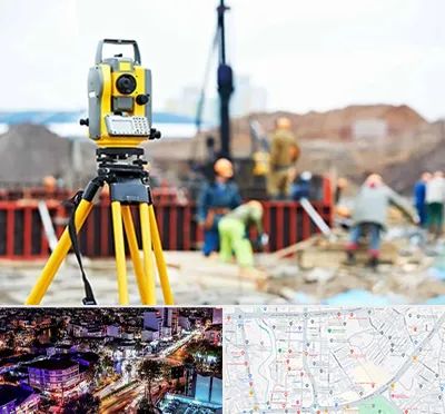 نقشه برداری در منظریه رشت 