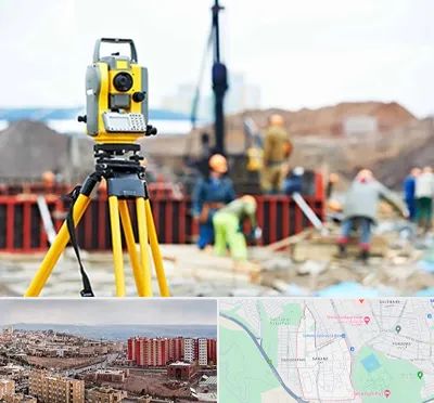 نقشه برداری در سهند تبریز 