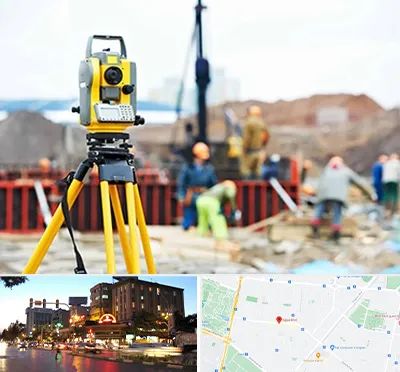 نقشه برداری در بلوار سجاد مشهد 