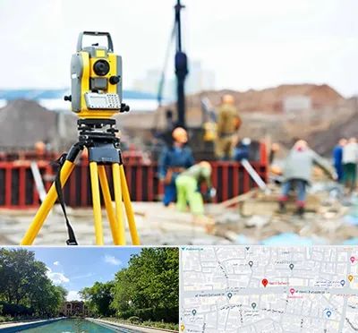 نقشه برداری در هشت بهشت اصفهان 