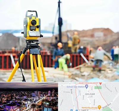 نقشه برداری در گلسار رشت 