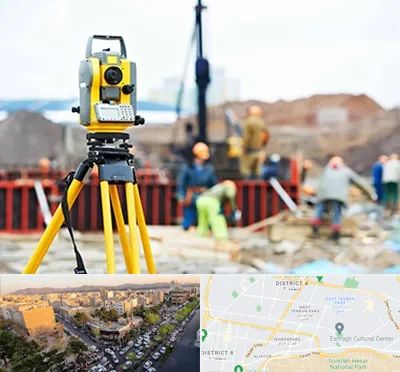 نقشه برداری در تهرانپارس 