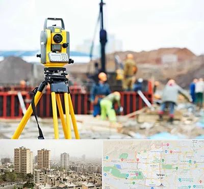 نقشه برداری در منطقه 5 تهران 