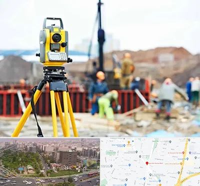 نقشه برداری در آیت الله کاشانی 