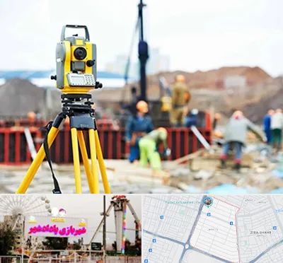 نقشه برداری در پادادشهر اهواز 