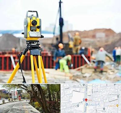 نقشه برداری در خیابان توحید اصفهان 