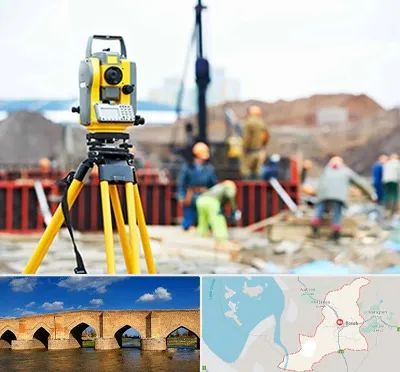 نقشه برداری در بناب