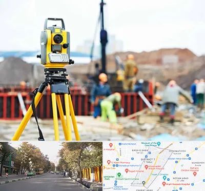 نقشه برداری در شریعتی 