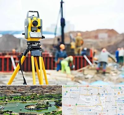 نقشه برداری در منطقه 9 تهران 