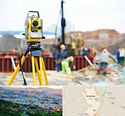 نقشه برداری در سنندج