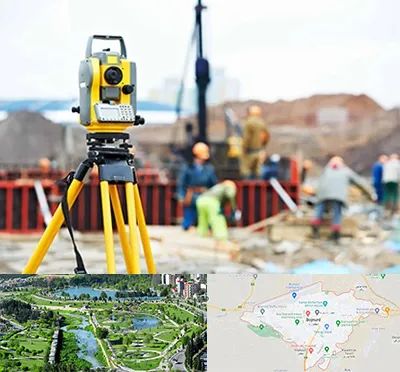 نقشه برداری در بجنورد