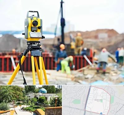 نقشه برداری در باغمیشه تبریز 