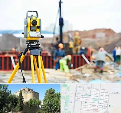 نقشه برداری در مرداویج اصفهان 