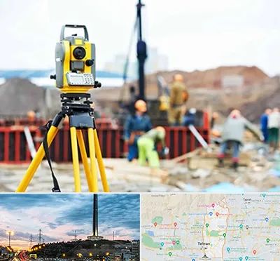 نقشه برداری در منطقه 2 تهران 