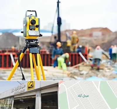 نقشه برداری در عبدل آباد