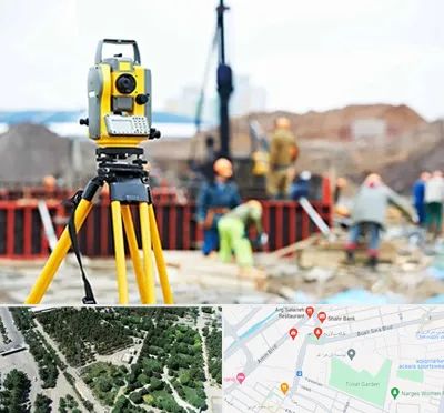 نقشه برداری در سالاریه قم 