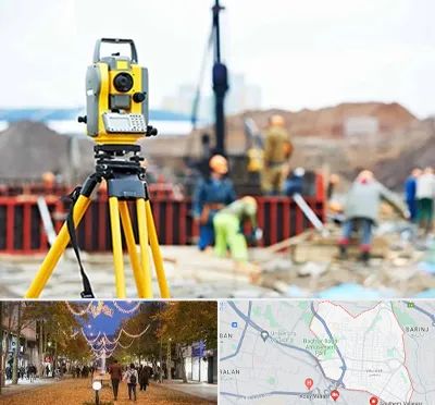 نقشه برداری در ولیعصر ارومیه 