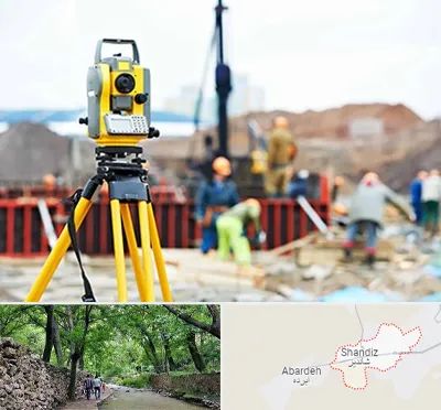 نقشه برداری در شاندیز مشهد 