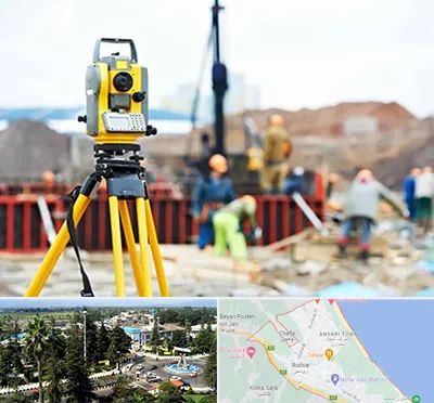 نقشه برداری در رودسر