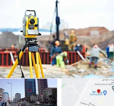 نقشه برداری در چهارراه طالقانی کرج 