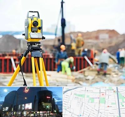 نقشه برداری در بلوار اباذر