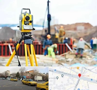 نقشه برداری در شهناز تبریز 