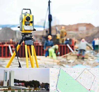 نقشه برداری در بلوار فلسیطین مشهد 