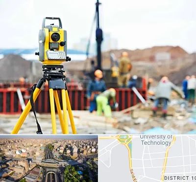 نقشه برداری در استاد معین 