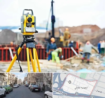 نقشه برداری در مجیدیه شمالی