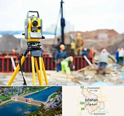 نقشه برداری در اصفهان