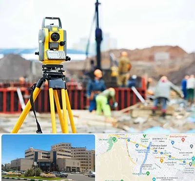 نقشه برداری در صیاد شیرازی مشهد 