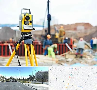 نقشه برداری در بلوار کلاهدوز مشهد 