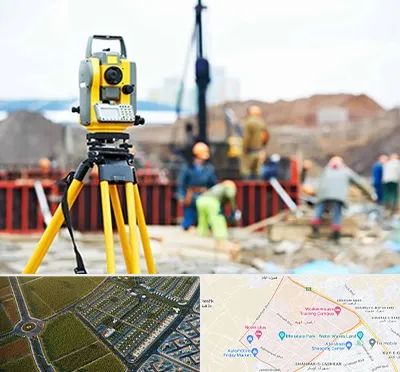 نقشه برداری در الهیه مشهد 