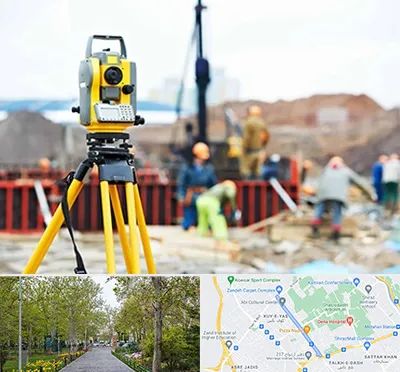 نقشه برداری در قدوسی غربی شیراز 