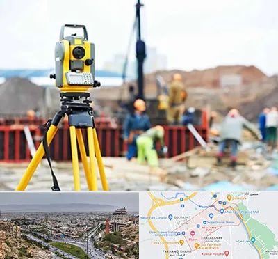 نقشه برداری در معالی آباد شیراز 