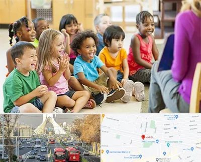 کودکستان در خیابان آزادی 