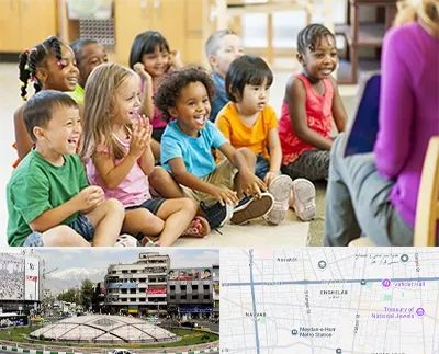 کودکستان در مرکز تهران